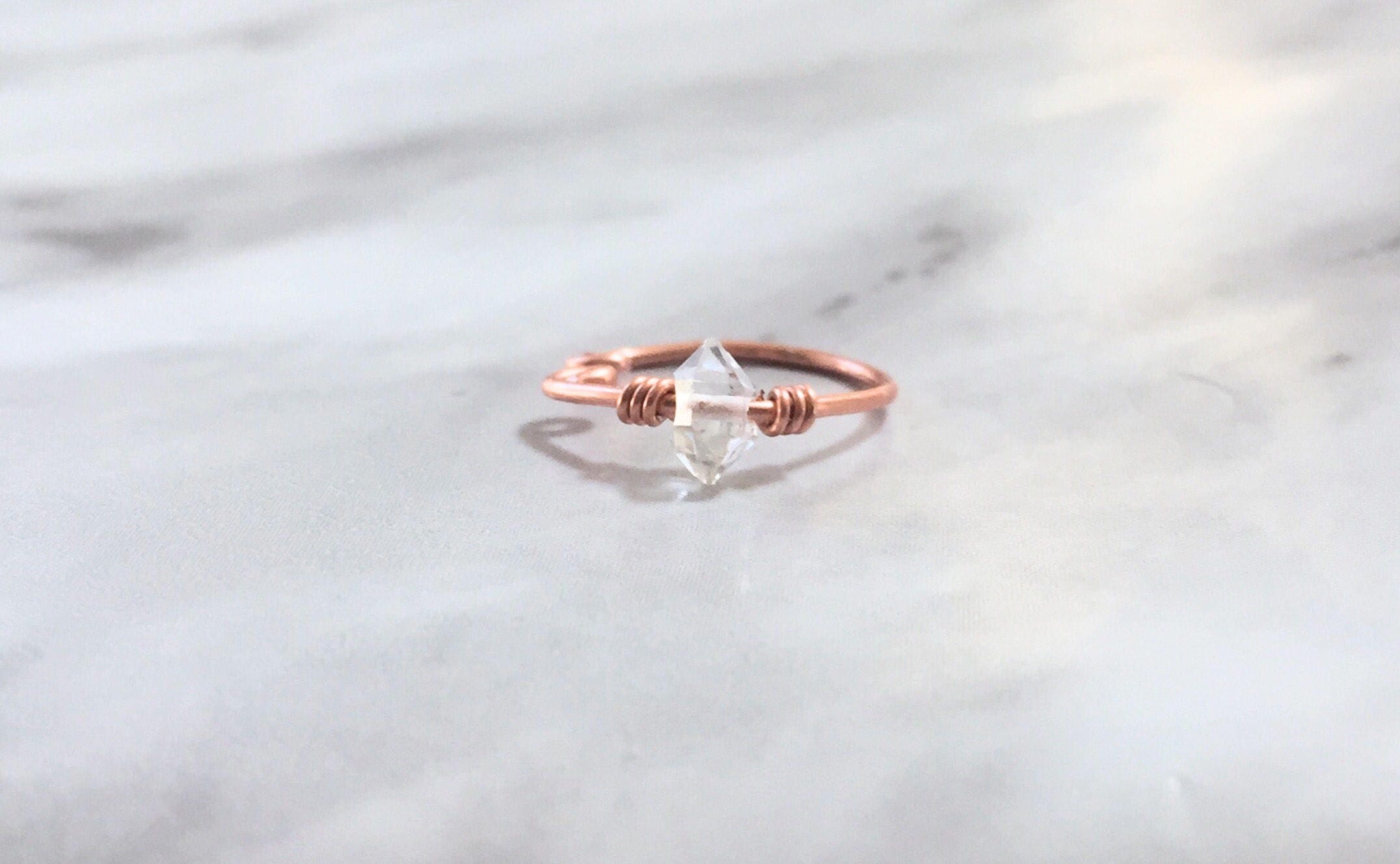 Herkimer ear cuffdiamond ear cuffherkimer diamond ear