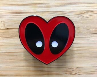 Deadpool Enamel Pin, Marvel Deadpool, X-Force, X-Men, Wolverine, Logan, Cute Jewelry, Lapel Pin, Deadpool Gift, Wade Wilson, Dead Pool Pins