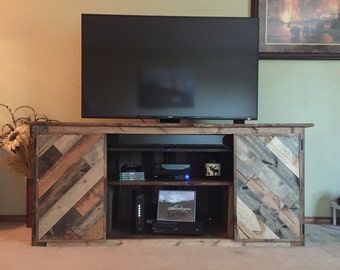 Rustic Industrial Tv Stand