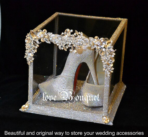... box Wedding brooch bouquet Gift box Crystal card box Reception box