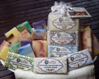 Soap Samples // Free Shipping // Guest Soaps // Travel Soaps
