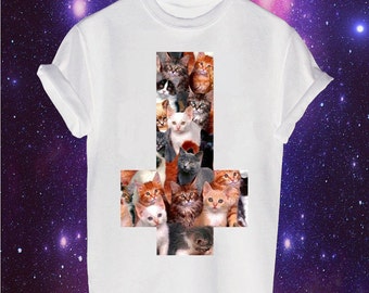 Inverted Cat Cross Kitty Cat Lovers Satan Purr Purr Kitten