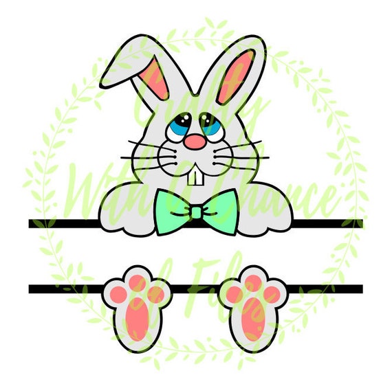 Download Split Easter Bunny SVG, Split Bunny SVG, Easter SVG, Bunny ...