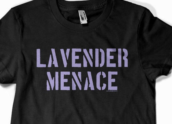 lavender menace tshirt