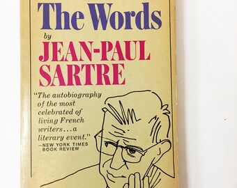 Jean Paul Sartre Poster Print Existentialist Philosopher And