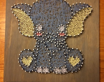 Elephant string art | Etsy