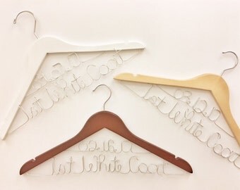 1st White Coat Hanger + 2nd Line Date
