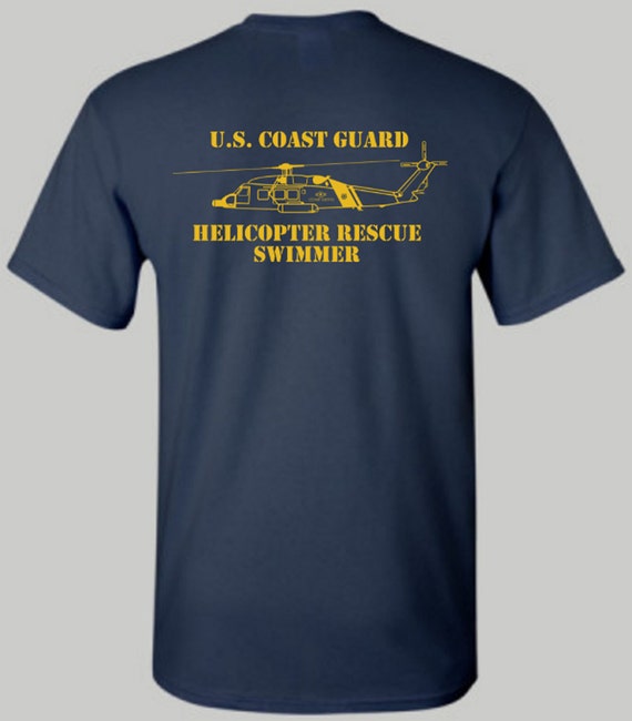 coast guard rescue swimmer t shirt