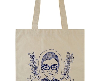 Cotton Tote | Ruth Bader Ginsburg | DISSENT