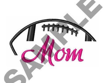 Football Mom - Machine Embroidery Design
