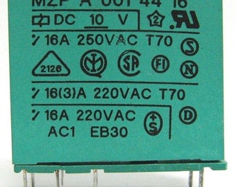 Feme Relay 10Vdc model MZP A 001 44 16