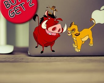 Disney Lion King MacBook Decal Lion King MacBook Sticker Lion King Sticker Lion King Decal Rafiki Sticker Hakuna Matata