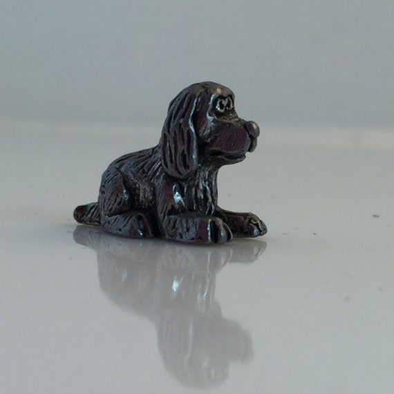 Miniature Pewter Dog Clifford Big Red Dog Small Figurine