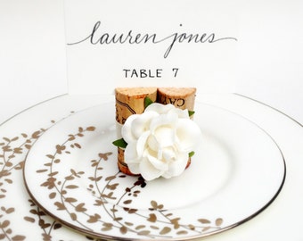 Wedding Place Card Holder, Name Card Holder, Place Card Display, Place Cards Wedding, Wine Wedding Decor, Wine Theme Wedding, Winery Wedding