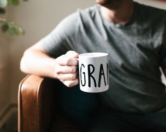 Grandpa Mug, Pregnancy Announcement, Fathers Day Gift, New Grandpa Gift, Grandpa Gift, Gift for Dad, New Dad, Funny Mug, Birthday Gift
