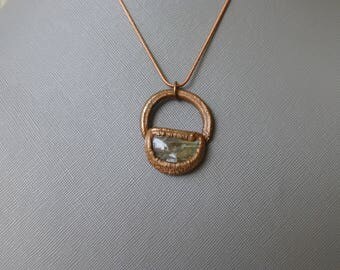 Golden Laboradite Pendant/ %50 off