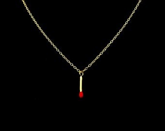 Matchstick Necklace - short