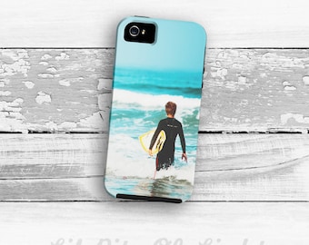 Surf iPhone 6s Case - iPhone 6s Plus Cover - Surfer iPhone 5s Case - Ocean Beach iPhone 6 Plus Case - iPhone 5 Case - iPhone 4/4s Case