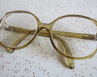 Vintage 80's Oversized Christian Dior Plastic Frame Glasses - Barb Stranger Things Style