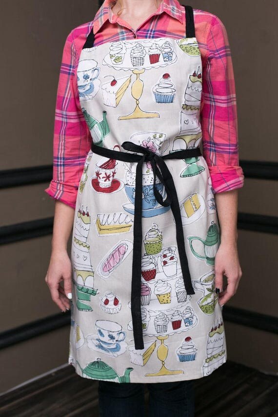 Bakery Apron Aprons for Women Cafe Apron Patisserie Kitchen