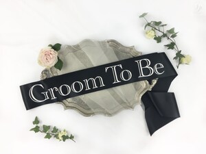 Lot De 2 Ceintures Satin Blanc 'Roi/Reine' - Pour Bal De Promo, Fête De Finissant, Mariage, Fête à Thème