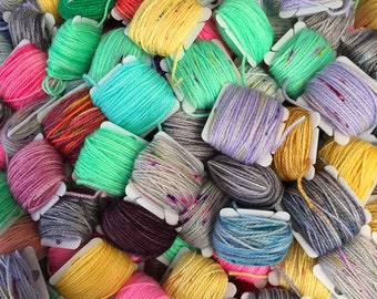 Frankensocks Kit - Hand Dyed Sock Yarn - 20 5 gram Mini Skeins