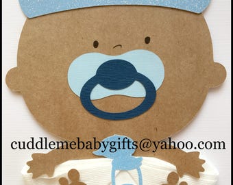African American Prince Baby Shower Napkins Baby Shower Decor Party Napkins Baby Napkins Party Supplies