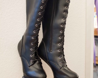 Hooved Shoes | Faun Shoes | Size 6-9 US | 37-40EU | Black and White | Pony Boots