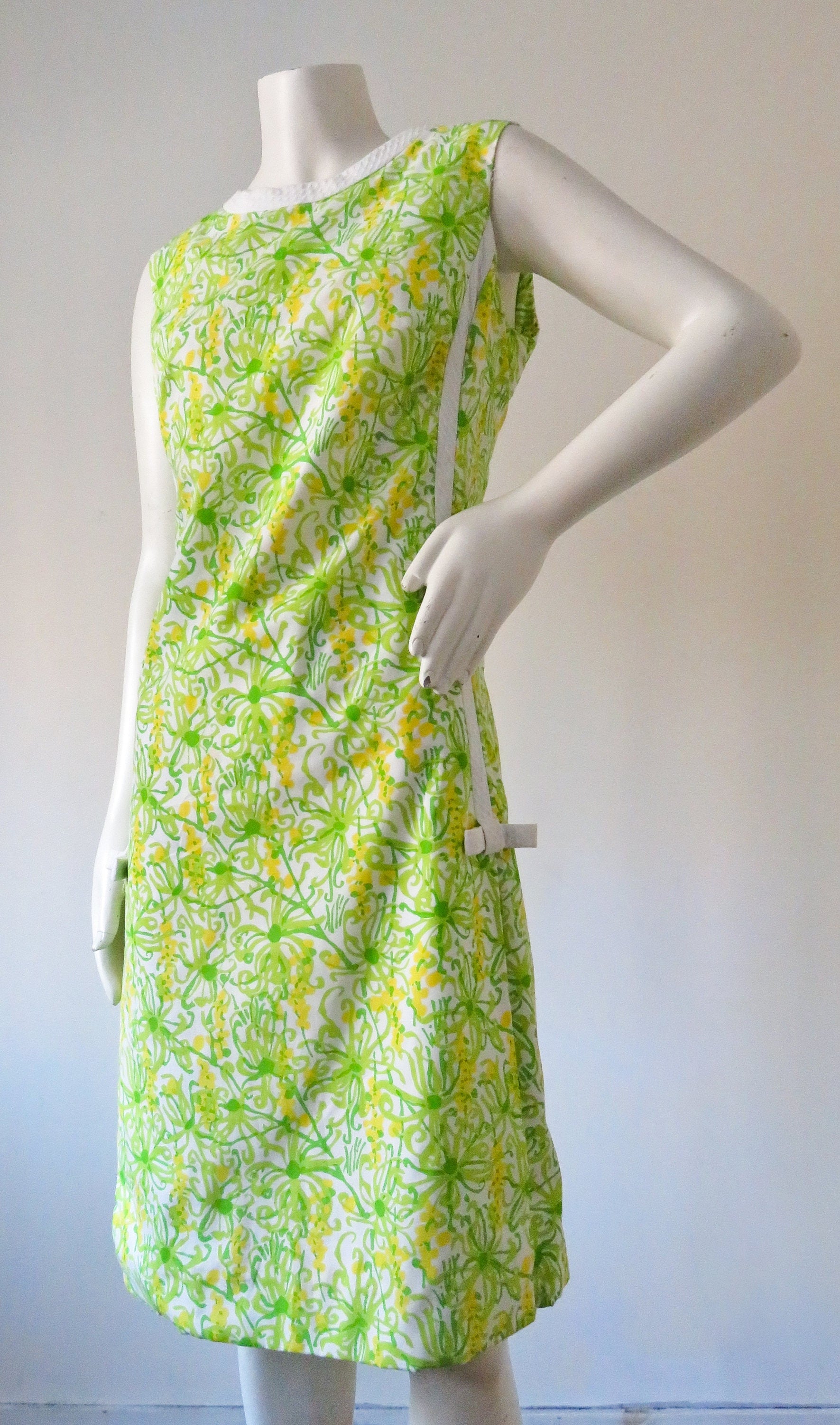 Vintage 1960s Lilly Pulitzer Cotton Dress
