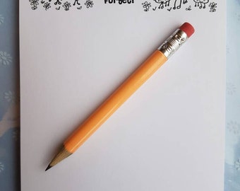 Nannan a6 notepad, mummy don't ewe forget, Nannan present, Nannan gift, ewe sheep, nannan, mummy present, mummy