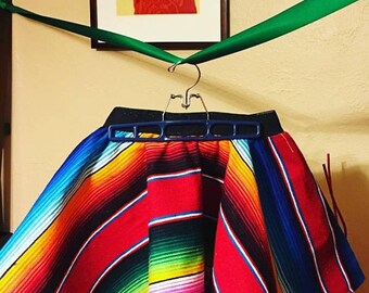 Custom Sarape Circle Skirt
