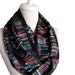 Bookshelf Scarf Infinity Scarf Book Scarf Librarian Scarf Geek Gift For Her Girlfriend Gift Ideas Autumn Fashion Accessories valentines day