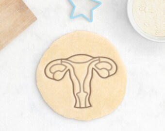 Uterus Cookie Cutter - Human Anatomy Cookies Feminist Feminism Female Symbol Vagina Vulva Menstrual Period Equality Sex Organs Doctor