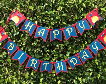 Snow White Happy Birthday Banner Snow White Princess Birthday Party Decor Snow White Banner Disney Princess Birthday Party Happy Birthday