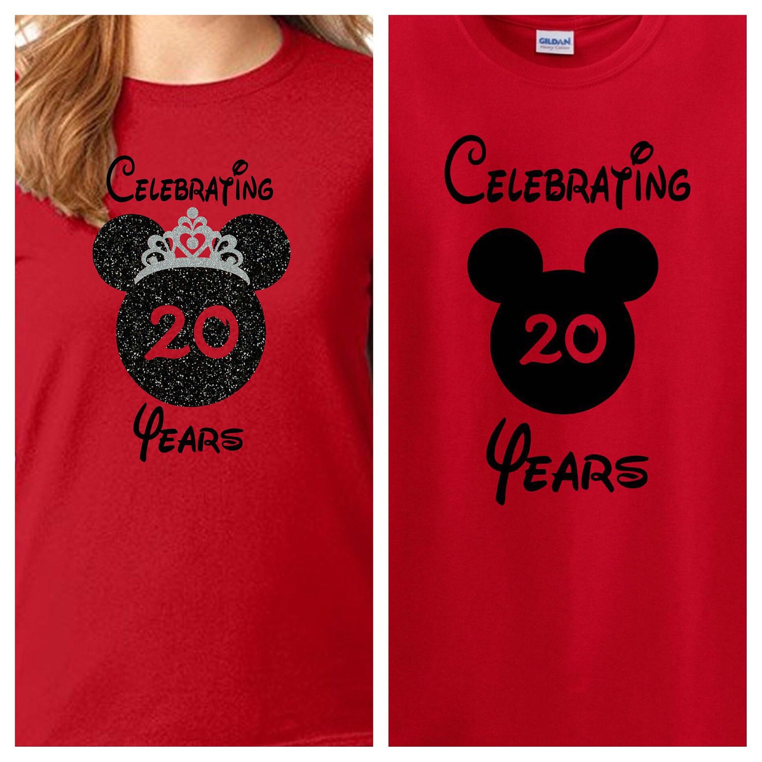 Disney Anniversary Shirts Anniversary Shirt His and Her