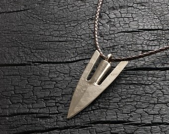 Bronze Medieval Arrowhead Pendant