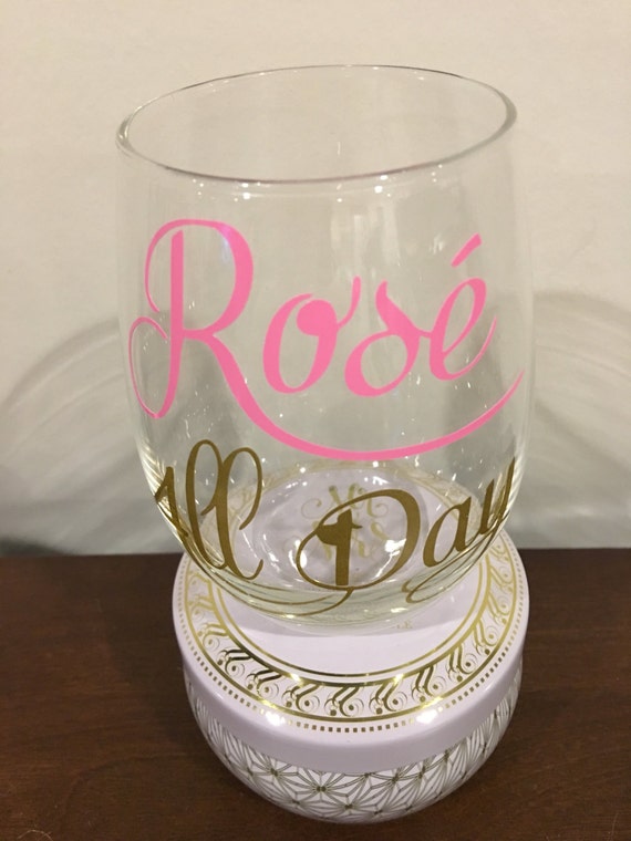 Rosé All Day Stemless Wine Glass