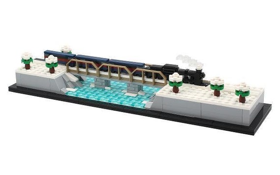 polar express lego toy trains