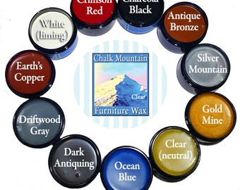 Chalk paint furniture waxes for you pro chalk painters out there, with special projects ...Purchase all 11 colors at special sample price