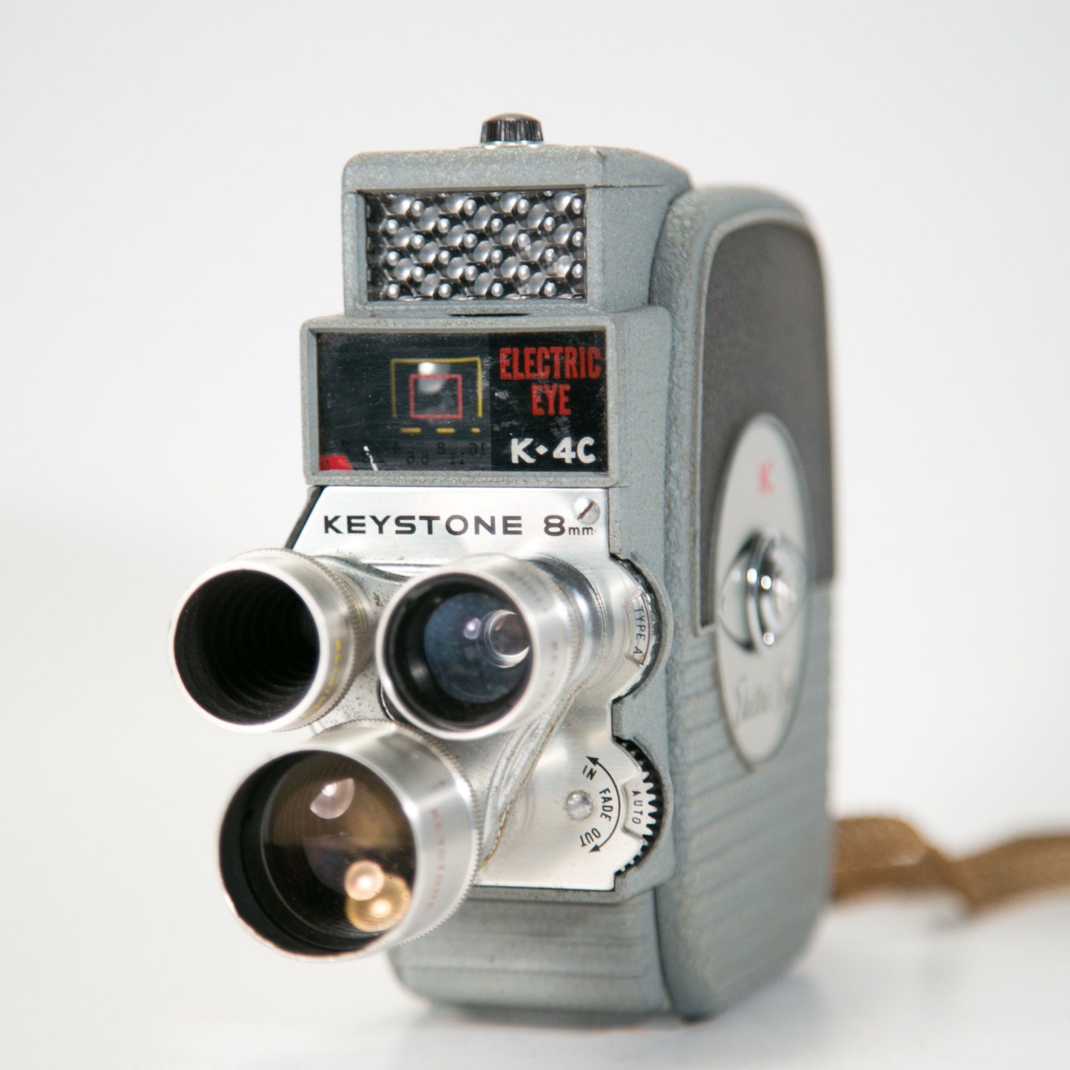Keystone K4C Electric Eye 8mm Movie Camera M17