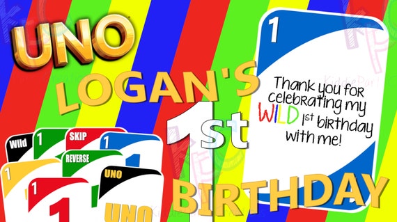 Elegant 22 Anniversary Uno Card