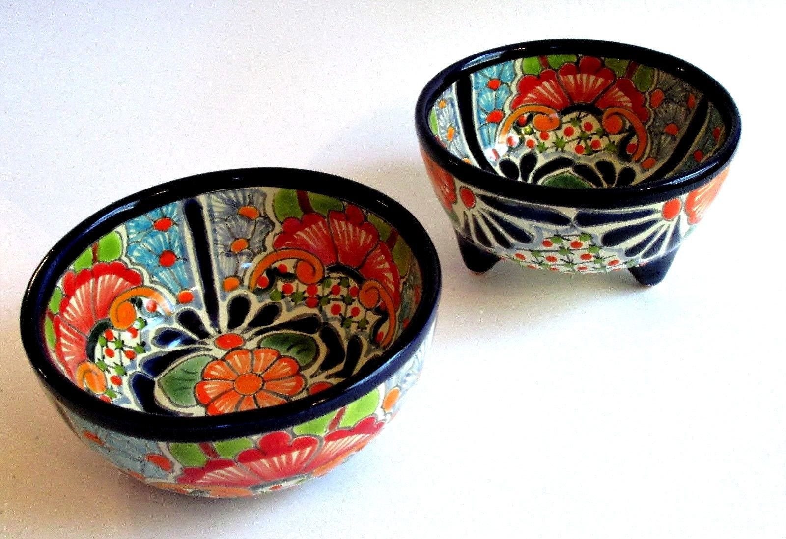 Talavera Bowls//Soup Bowl & Molcajete Bowl//Mexican