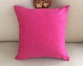 Decorative Pillow Cover Designer Pillows Interior Design 19" x 19" Throw Pillow Lumbar Pillow Sofa Pillow Accent Pillow Pink Pillow Velvet