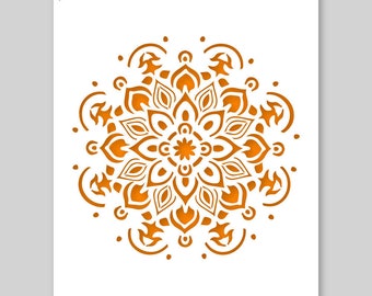 Mandala Stencil A3 42 x 29,7 cm // 16,5 x 11,7 inch