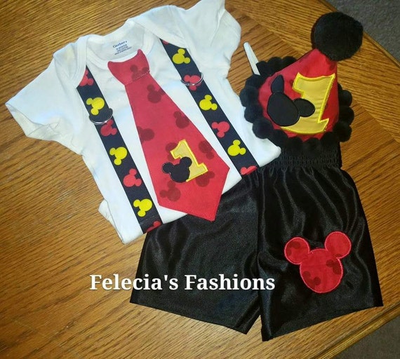 mickey mouse birthday outfit for 1 year old