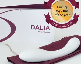 DALIA - Intimate Explorer - Luxurious Porcelain Dildo for adult