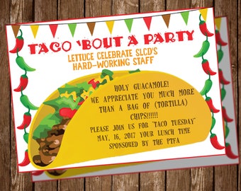 Taco Tuesday Invitation 1