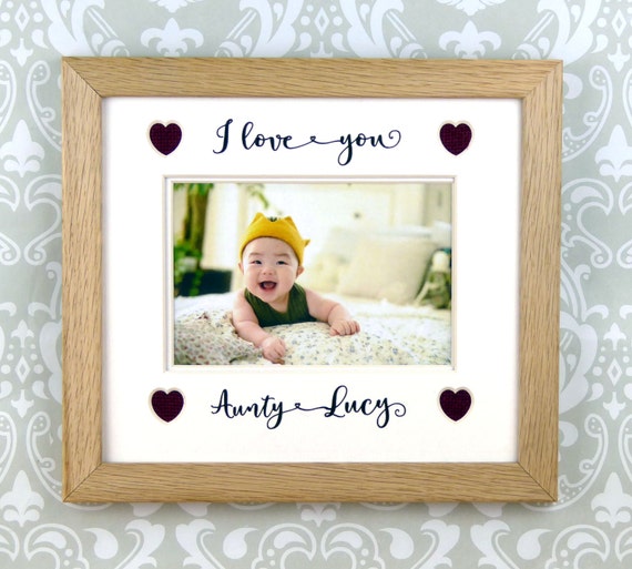 Aunty photo frame Custom gift for Aunties.