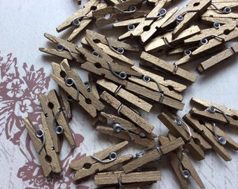 Mini clothes pins | Etsy