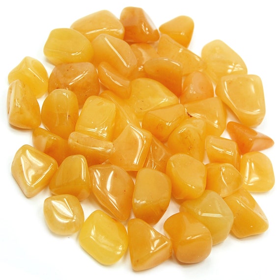 Father's Day SALE Yellow Aventurine Tumbled Stone 100